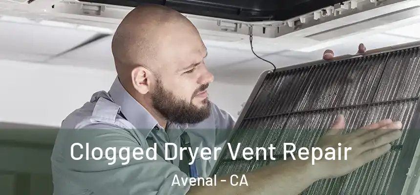  Clogged Dryer Vent Repair Avenal - CA